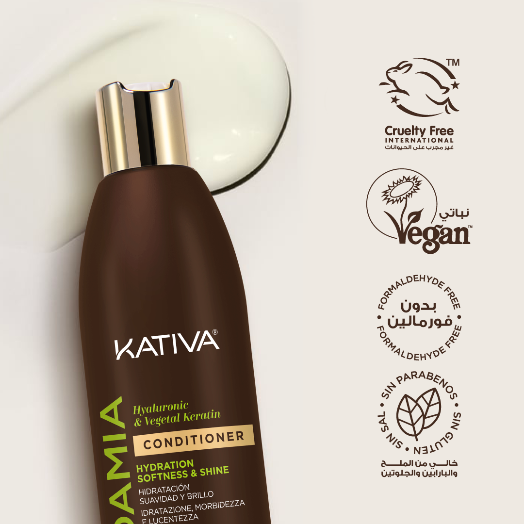 Kativa Macadamia Conditioner 355 ml - الصورة 2